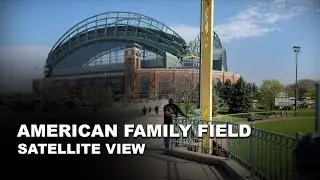 American Family Field Earth Map Satellite View || Satellite View || Earth Location View