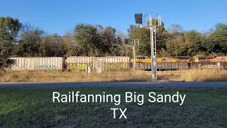 Railfanning Big Sandy, TX 
