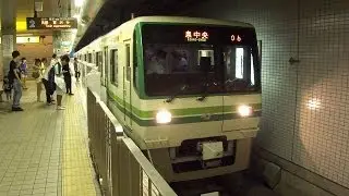 仙台市地下鉄南北線 泉中央駅にて(At Izumi-Chuo Station on the Sendai City Subway Namboku Line)