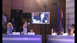Alternate FM Dimitris Droutsas at the Croatia Summit