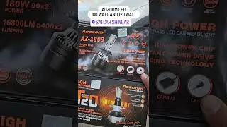 BREZZA 2025 180 AOZOOM LED LIGHTS|📞9953103535| BREZZA ACCESSORIES WITH PRICE | AOZOOM 180 WATT LED