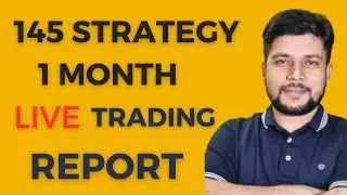 145 strategy live trading baap of chart in #tradetron #algo #optiontrading