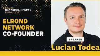 Binance Blockchain Week &ndash; Elrond Network Co-founder Lucian Todea &ndash; Keynote