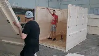 Montaj chiosc 3,00x2,00 m  panouri 2022