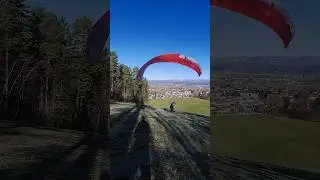 Beginner's first steps to sky 😍💯 #paragliding #parapente #gleitschirm #insta360 #insta360awards