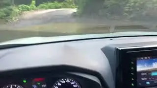 Costa Rica [7 of 18]: Off-Road, Rally Car, Crossing River, 4X4, 4 by 4, Rav4 Toyota, in the jungle!