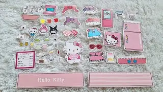 Hello Kitty Quiet Book - Paper Craft (Tutorial)🩷