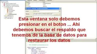 APRENDE como RESTAURAR  una Base de Datos en POSTGRESQL  2018