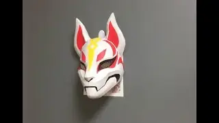 Fortnite papercraft: Drift mask