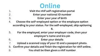 How New Members Can Register For Nhif
