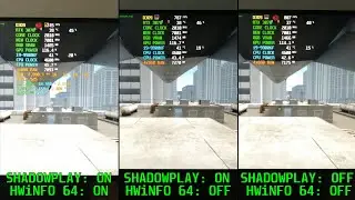 HWiNFO64+Shadowplay+MSI Afterburner: FPS Impact [CS GO Low 1080P ]