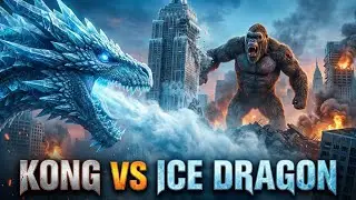 Kong vs Colossal Ice Dragon – The City Never Stood a Chance 