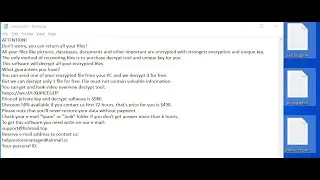 BPSM File Virus Ransomware | How to Remove & Decrypt