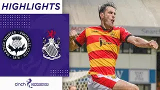 Seven Goal Thriller In First Leg Of Premiership Play-Off | Partick Thistle 4-3 Queen's Park