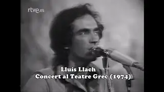 Llu&iacute;s Llach - Concert al Teatre Grec de BCN (1974) A su aire TVE