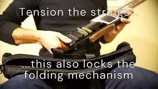 TravelTone folding guitar demo