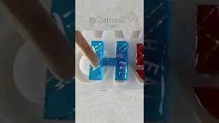 DIY Epoxy Resin Craft | Resin Alphabet Letter Keychain| Simple Resin Crafts For BEGINNERS