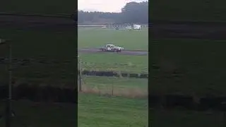 RAC Rally At Pembrey Circuit on 20th November 2025 With Car 125 Ed Abbott In His Jaguar XJ-SV12 👍😀🚗