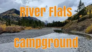 Camping by the Slate River - River Flats Walk-in Campground - Crested Butte Colorado