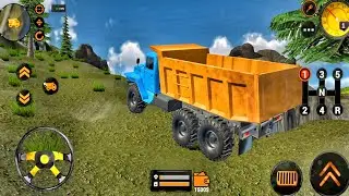 Backhoe Loader JCB Simulator Gameplay - Indian Vehicles Trucks JCB 3DX Driving - Android Gameplay