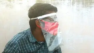 How to Make a Face Mask Shield at Home - DIYstuff