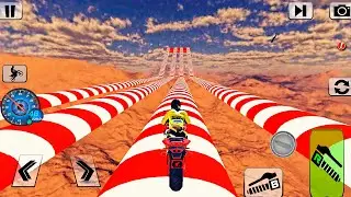 Bike Impossible Tracks Race: 3D Motorcycle Stunts | Android GamePlay