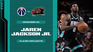 Jaren Jackson Jr. Highlights vs. Washington Wizards