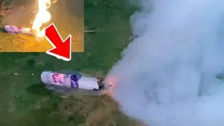 How To Make Smoke Bomb With Matchstick - Easy & Simple - Smoke Bomb Homemade@MRINDIANHACKER 