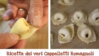 I VERI CAPPELLETTI ROMAGNOLI ricetta originale / Italian stuffed pasta [sub eng]
