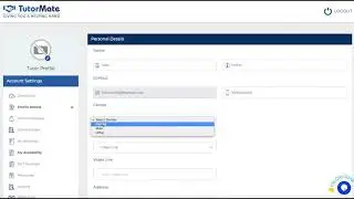 How to fill out profile details  TutorMate