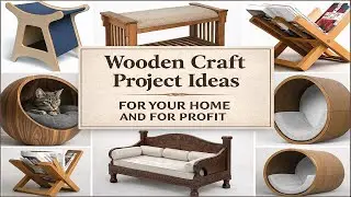Wooden craft project ideas for your home and for profit