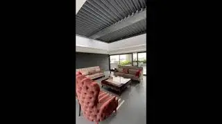 Aluminium Retractable Pergola By Kent International