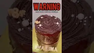 ⚠️ Stop scrolling. This cake will make you hungry 🤤🍫#freshlybaked #chocolatetrufflecake #viral