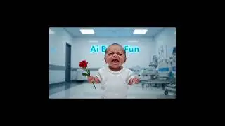 Funny Bengali Baby in Hospital Corridor | New AI Baby Trend 2025&rdquo;
