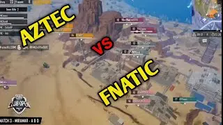 Fnatic vs Aztec pmco 2020 pubg mobile highlight video in hindi