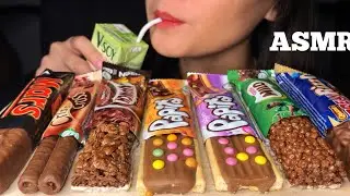 ASMR CHOCOLATE BAR, CEREAL BAR (MARS, MILO, COCOCRUNCH) EATING SOUNDS || MYA ASMR