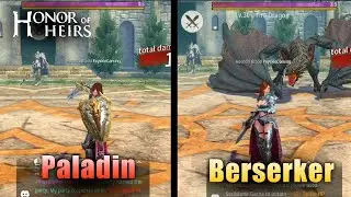 Honor of Heirs - Warrior Class Gameplay | Skill Previews