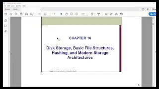 DB 2 - Disk Storage, Basic File Structures, Hashing, and Modern Storage Architectures - Part 01