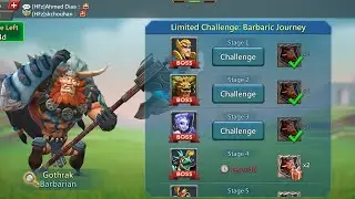 Limited Challenge : Barbaric Journey stage 3