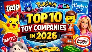 Top 10 Biggest Toy Companies in the World (2026 Ranked)