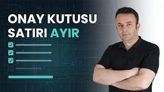 Excel 365'te Onay Kutuları Mucizesi: Se&ccedil;ilen Satırları Anında Ayırın- 923.video | &Ouml;mer BAĞCI