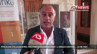 PERICOLOSE EVOLUZIONI IN BICI, RISCHIANO DI CAUSARE INCIDENTI. IL SINDACO CONVOCA I ... | 12/08/2025