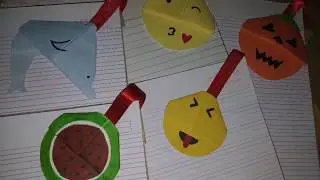 IDEAS for Bookmarks || BACK TO SCHOOL SUPPLIES || Emoji Book Mark || EASY METHOD
