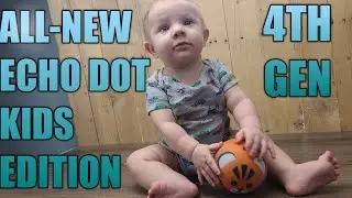 AMAZON ECHO DOT TIGER REVIEW (4TH GEN) KID'S EDITION