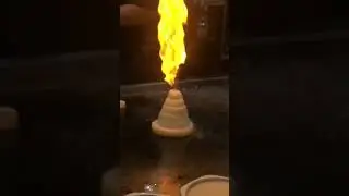Food Fire: Japanese Steak House Show #shorts