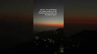 Mussoorie winterline#sunset#winterline#mountains#hillslover