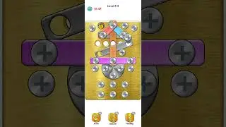 Screw Pin Puzzle Game play level 2/2 of 10