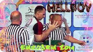 Matthias Schlitte - HELLBOY ★ ( MUTANT in the ArmWrestling ) ★ EuroArm 2019