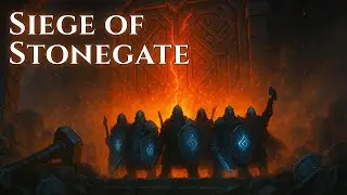 The Siege of Stonegate | Epic Dwarven Battle Music (Dark Fantasy RPG Soundtrack) [Codex Page]