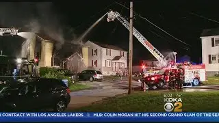 Woman Jumps To Safety As Flames Engulf Mt. Pleasant Home